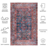 safavieh clearance tucson tsn183m blue rug