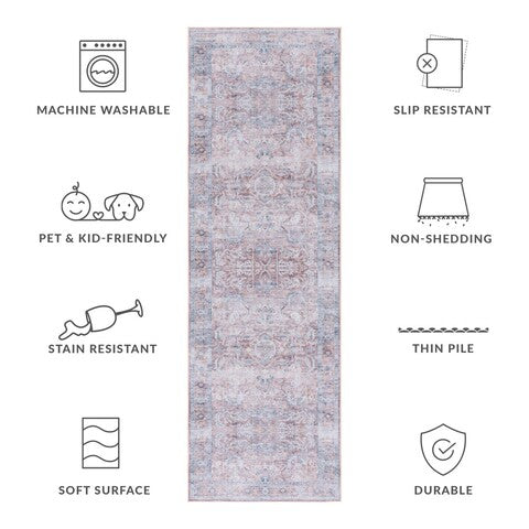 safavieh clearance tucson tsn185p rust rug