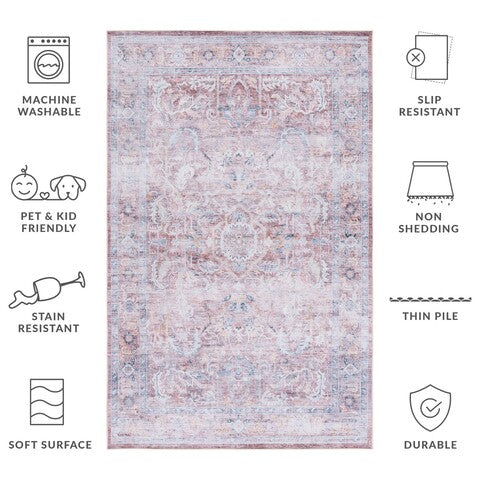 safavieh clearance tucson tsn185p rust rug