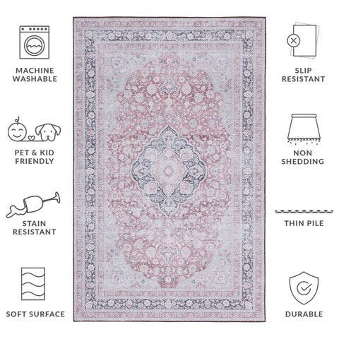 safavieh clearance tucson tsn191p rust rug