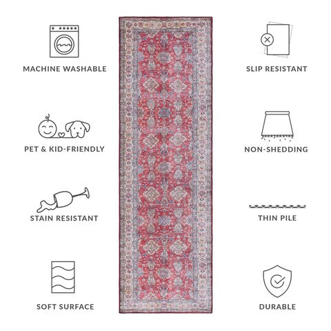 safavieh clearance tucson tsn196p rust rug