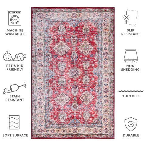 safavieh clearance tucson tsn196p rust rug