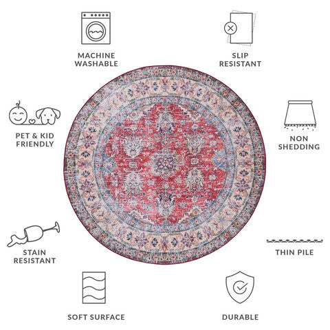 safavieh clearance tucson tsn196p rust rug