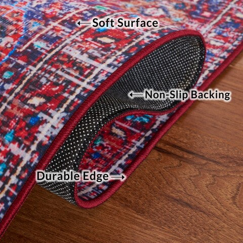 safavieh clearance tucson tsn198q red rug