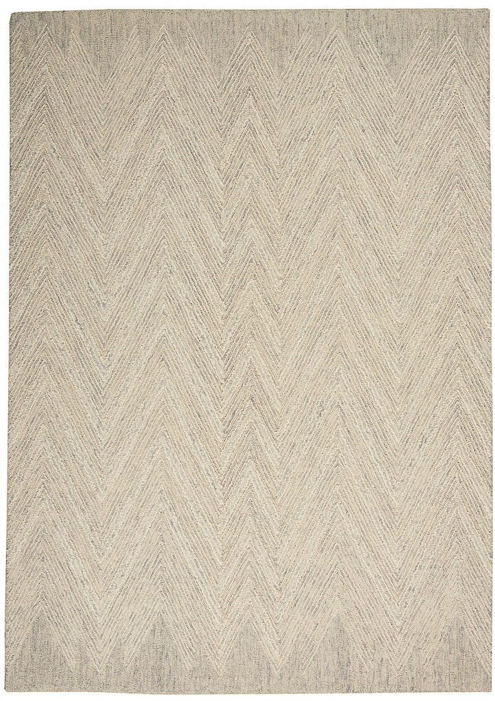 nourison interlock itl04 ivory grey rug