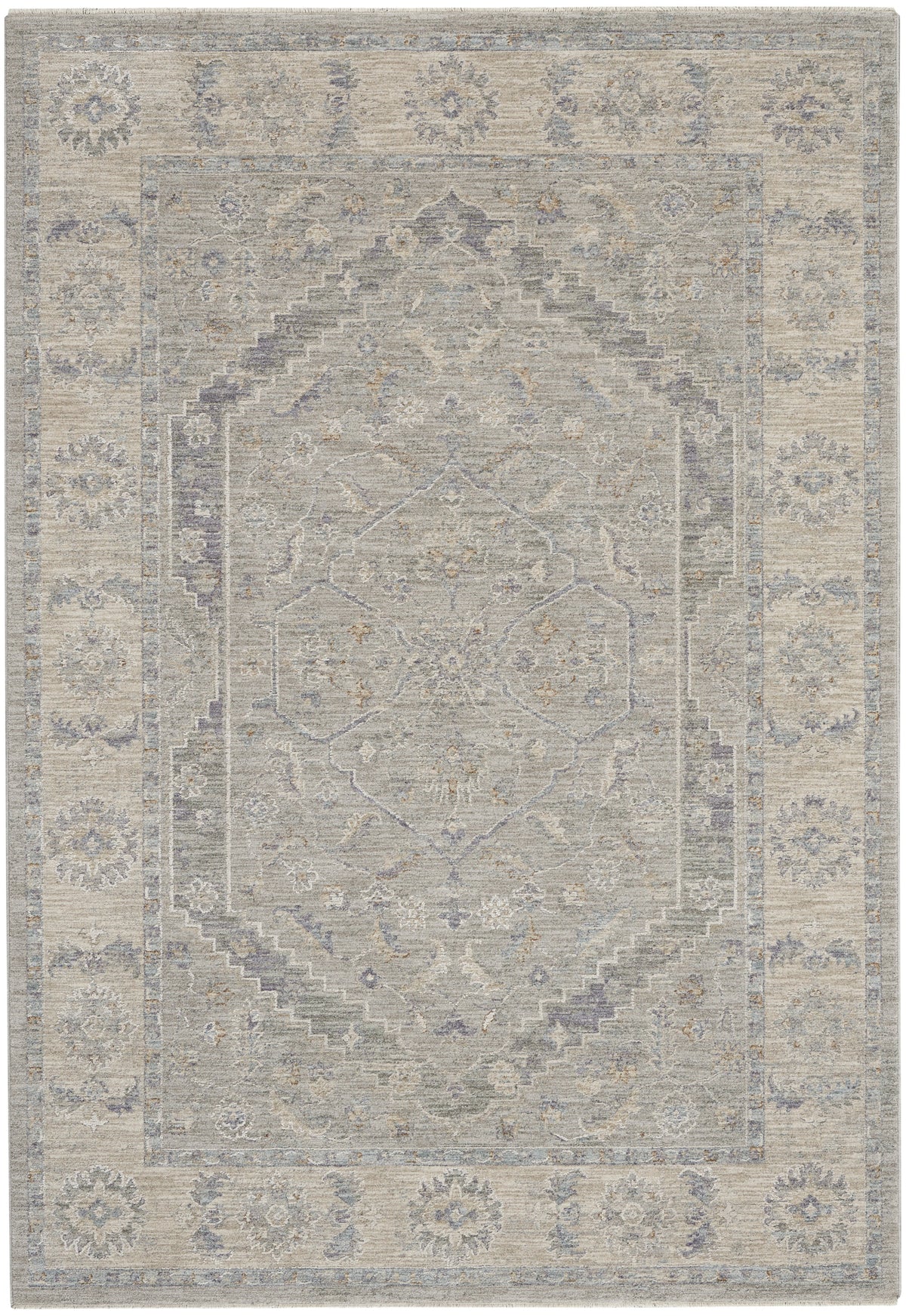 nourison infinite ift02 grey rug