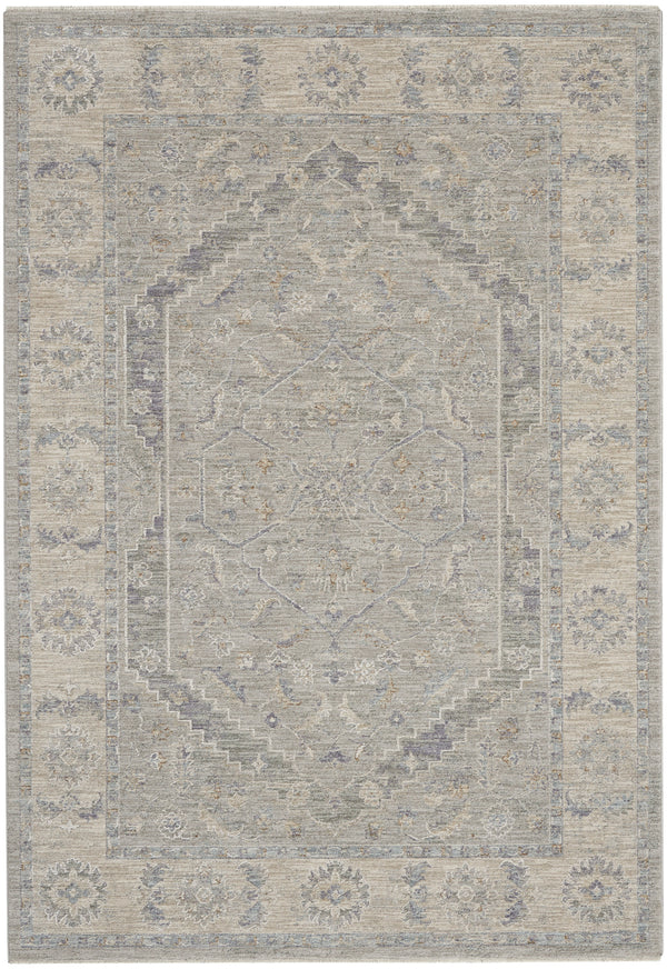 nourison infinite ift02 grey rug