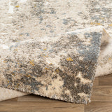 Surya Tuscany White Rug | Dark Brown Rugs | Rugs Done Right 
