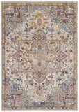 nourison soraya sor04 ivory multi rug