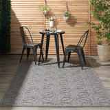 nourison cozumel czm01 dark grey rug