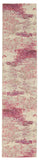 nourison celestial ces02 ivory pink rug