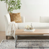 nourison sofia ac388 beige pillow
