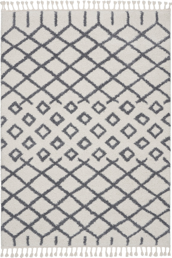 nourison moroccan shag mrs01 white rug