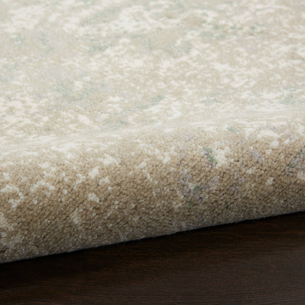 nourison twilight twi06 ivory green rug