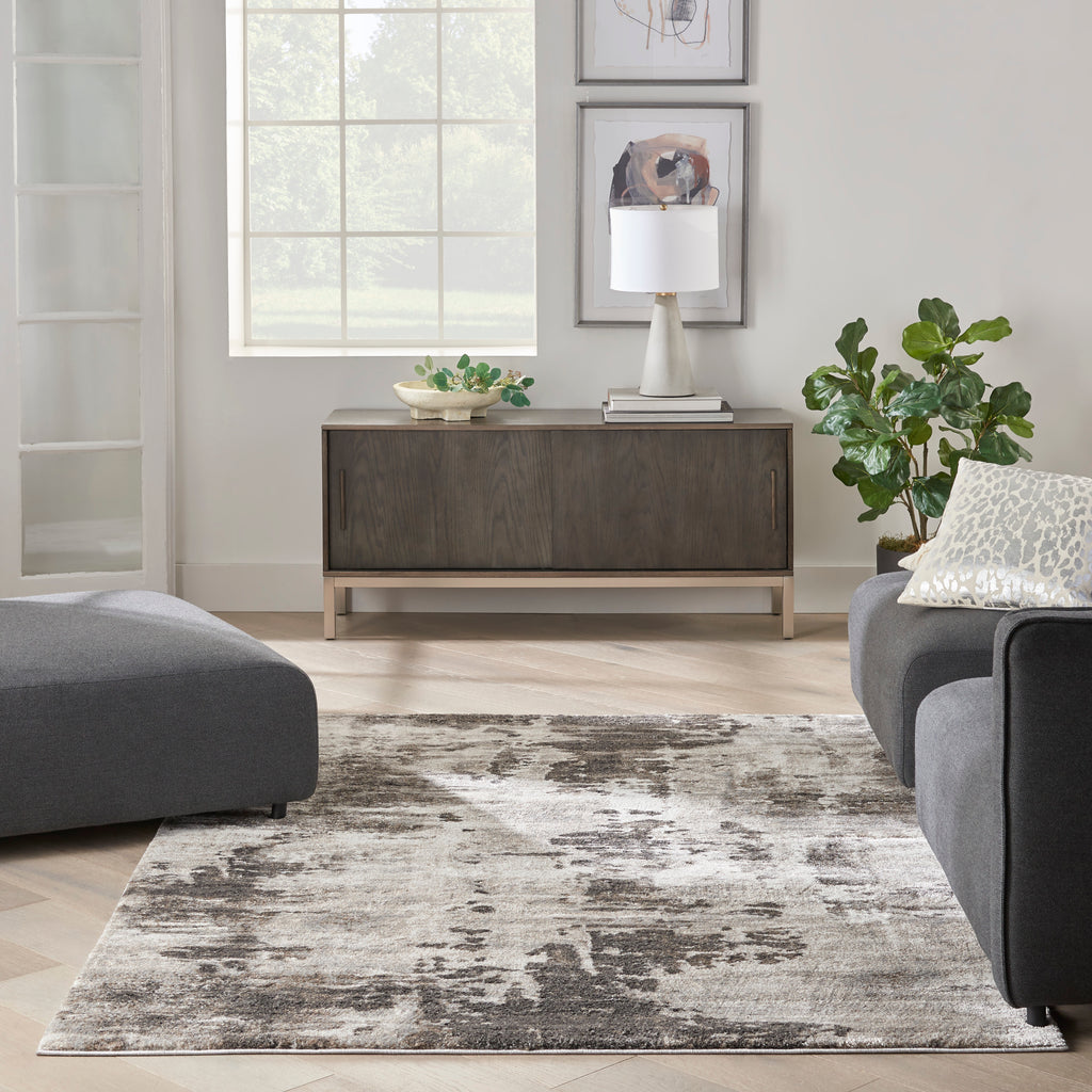 nourison american manor amr04 ivory mocha rug