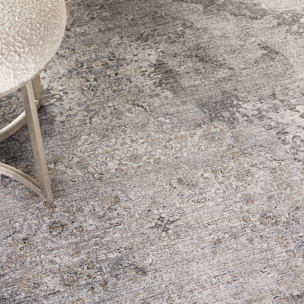nourison starry nights stn05 charcoal cream rug