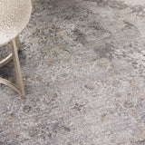 nourison starry nights stn05 charcoal cream rug
