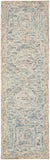 nourison interlock itl02 blue multi rug