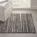 nourison plateau pae01 grey green rug