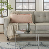 nourison life styles sh020 blush pillow
