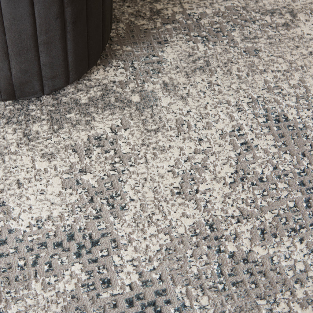 nourison ma90 uptown upt02 ivory grey rug