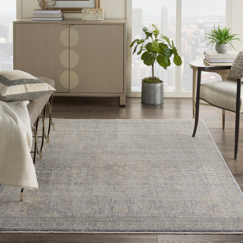 nourison lustrous weave luw02 grey beige rug