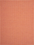 nourison positano pos01 terracotta rug