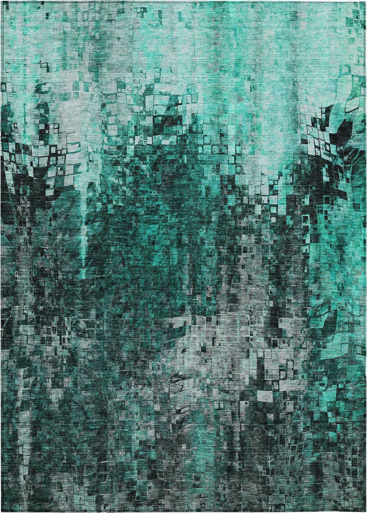 addison chantille acn581 teal rug