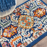 nourison passion psn32 blue multicolor rug