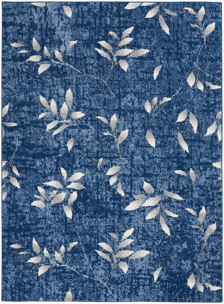 nourison river flow rfv03 navy ivory rug