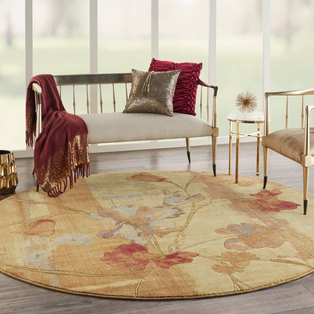 nourison somerset st18 beige rug