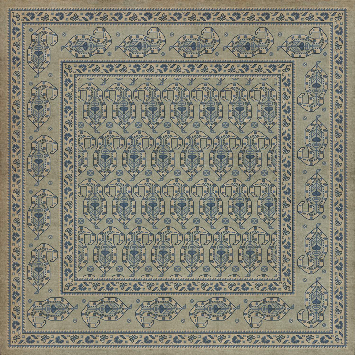 spicher and company persian bazaar kintala albastru rug