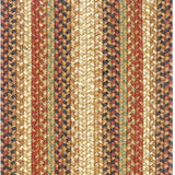 homespice decor jute braided gingerbread brown rug
