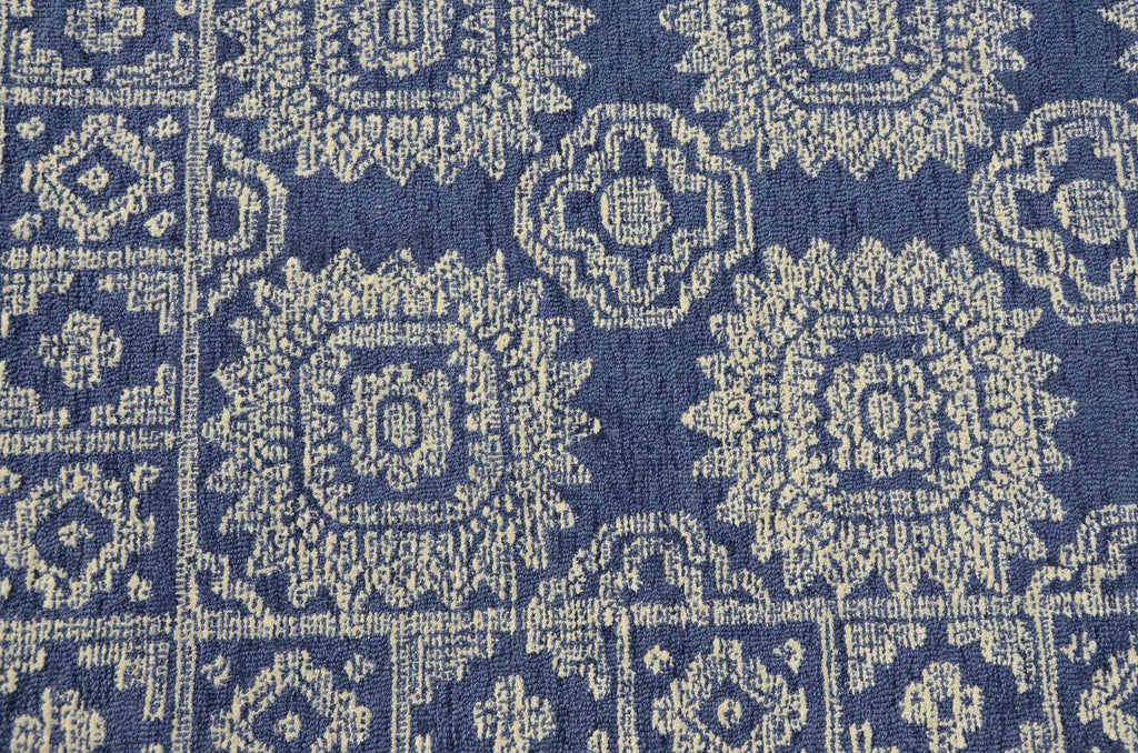 kas oriental hudson 2469 navy rug