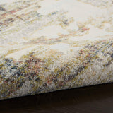 nourison trance trc04 ivory multi rug