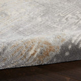 nourison solace sla01 grey beige rug