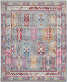 nourison vintage kashan vka06 grey multi rug