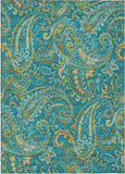 addison chantille acn533 teal rug