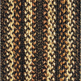 homespice decor jute braided kilimanjaro brown rug