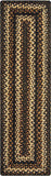 homespice decor jute braided kilimanjaro brown rug