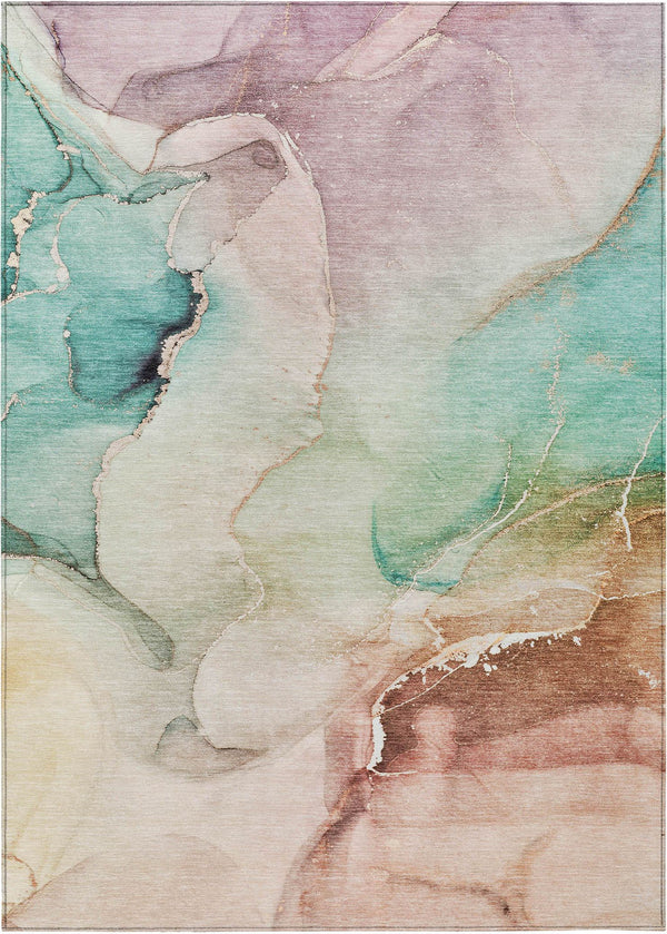 addison chantille acn521 teal rug
