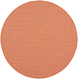 nourison positano pos01 terracotta rug