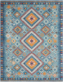 nourison passion psn47 blue multicolor rug