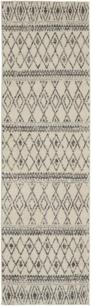 nourison passion psn41 ivory grey rug