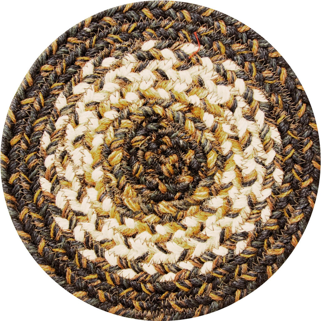 homespice decor jute braided kilimanjaro brown rug