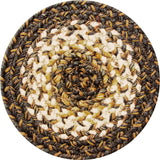 homespice decor jute braided kilimanjaro brown rug