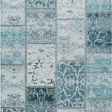 addison chantille acn566 teal rug
