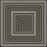 spicher and company classic vinyl pattern 85 such a cozy room braided square rug