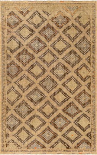 surya one of a kind ooak 1305 tan rug
