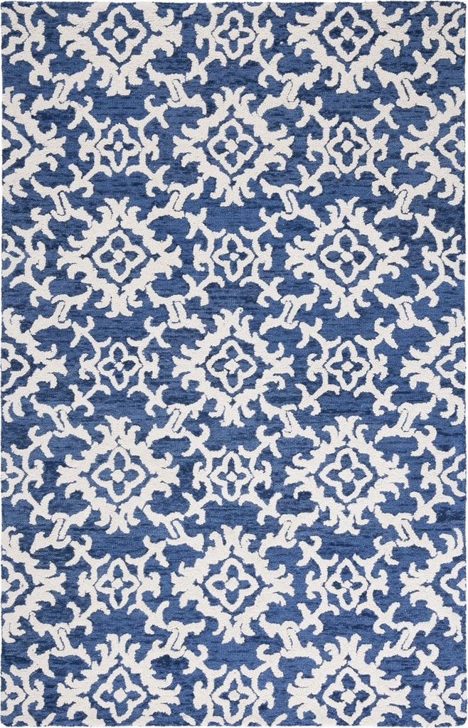 safavieh clearance blossom blm104n navy rug